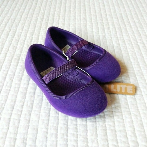 Native Margot Velvet 5c 5 Infant Toddler Purple - Picture 1 of 5